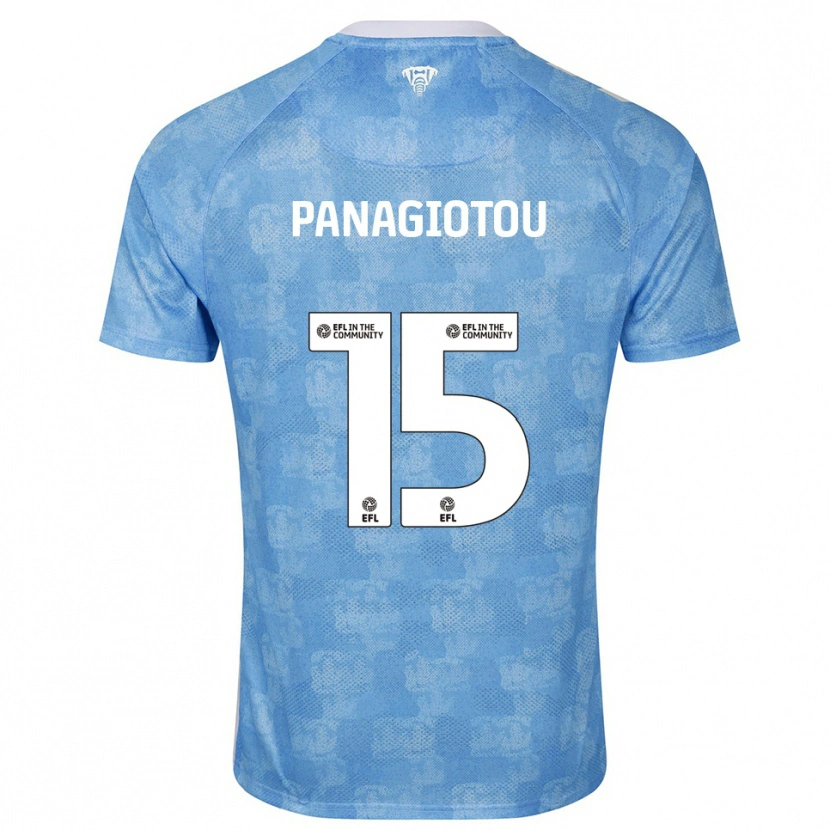 Danxen Damen Constantine Panagiotou #15 Himmelblau Weiß Heimtrikot Trikot 2025/26 T-Shirt Österreich