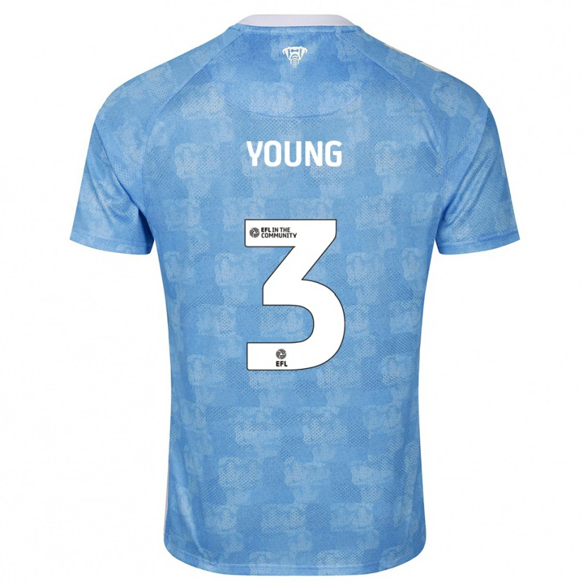 Danxen Damen Shay Young #3 Himmelblau Weiß Heimtrikot Trikot 2025/26 T-Shirt Österreich