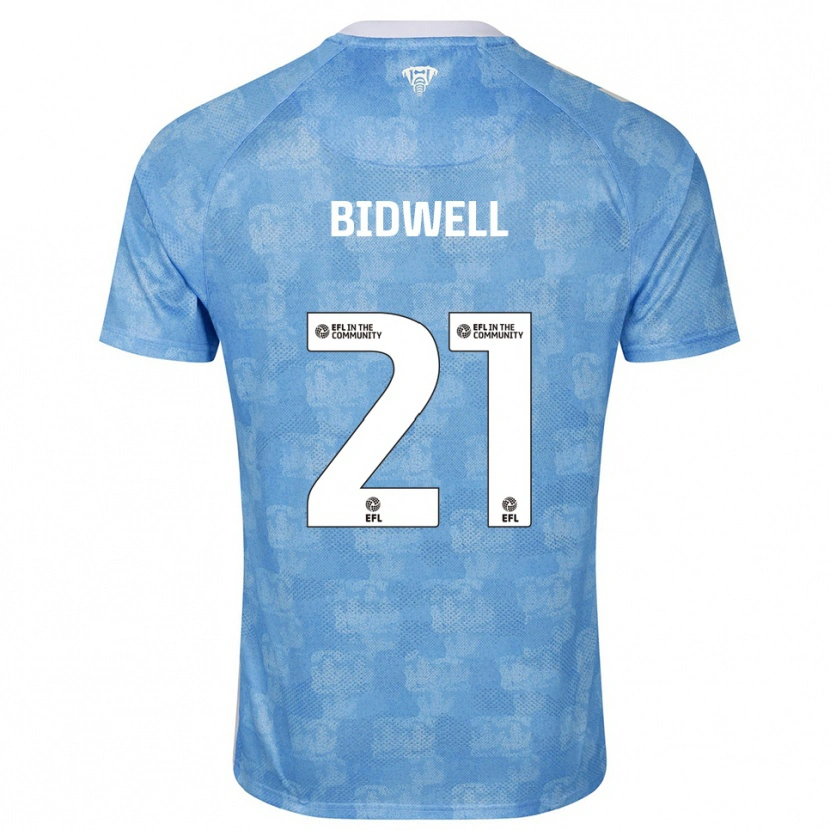 Danxen Damen Jake Bidwell #21 Himmelblau Weiß Heimtrikot Trikot 2025/26 T-Shirt Österreich