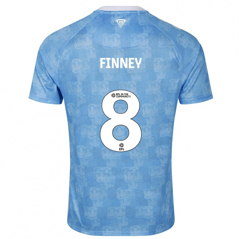 Danxen Damen Charlie Finney #8 Himmelblau Weiß Heimtrikot Trikot 2025/26 T-Shirt Österreich