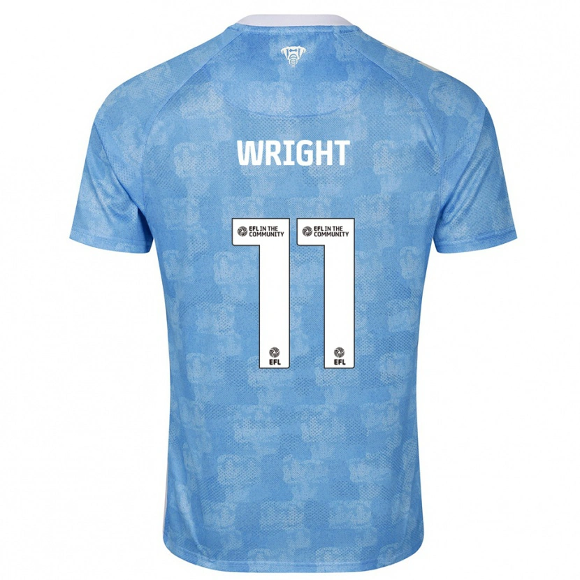 Danxen Damen Haji Wright #11 Himmelblau Weiß Heimtrikot Trikot 2025/26 T-Shirt Österreich