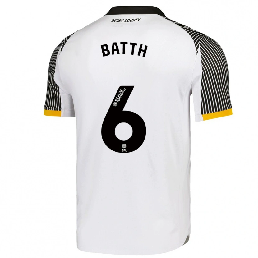 Danxen Damen Danny Batth #6 Weiß Schwarz Heimtrikot Trikot 2025/26 T-Shirt Österreich