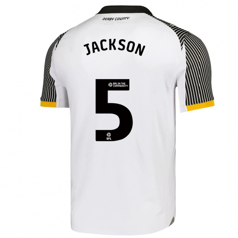 Danxen Damen Sarah Jackson #5 Weiß Schwarz Heimtrikot Trikot 2025/26 T-Shirt Österreich