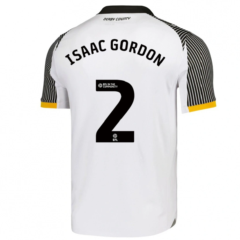 Danxen Damen Isaac Gordon #2 Weiß Schwarz Heimtrikot Trikot 2025/26 T-Shirt Österreich