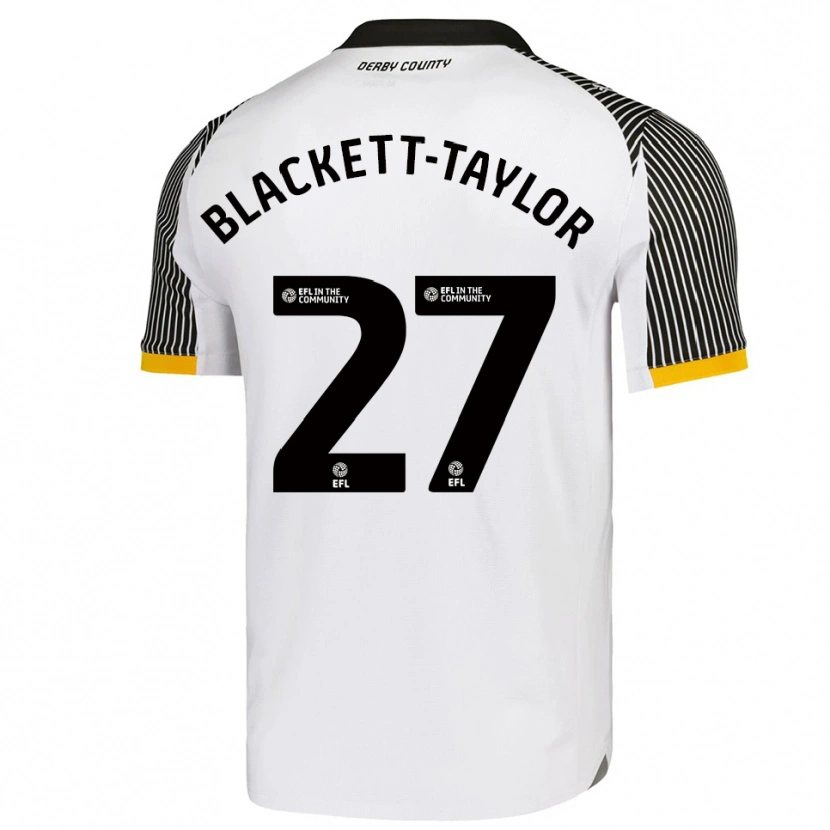 Danxen Damen Corey Blackett-Taylor #27 Weiß Schwarz Heimtrikot Trikot 2025/26 T-Shirt Österreich