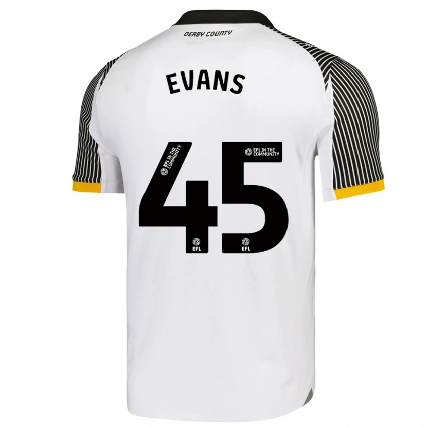 Danxen Damen Harry Evans #45 Weiß Schwarz Heimtrikot Trikot 2025/26 T-Shirt Österreich