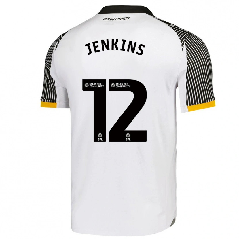 Danxen Damen Camille Jenkins #12 Weiß Schwarz Heimtrikot Trikot 2025/26 T-Shirt Österreich