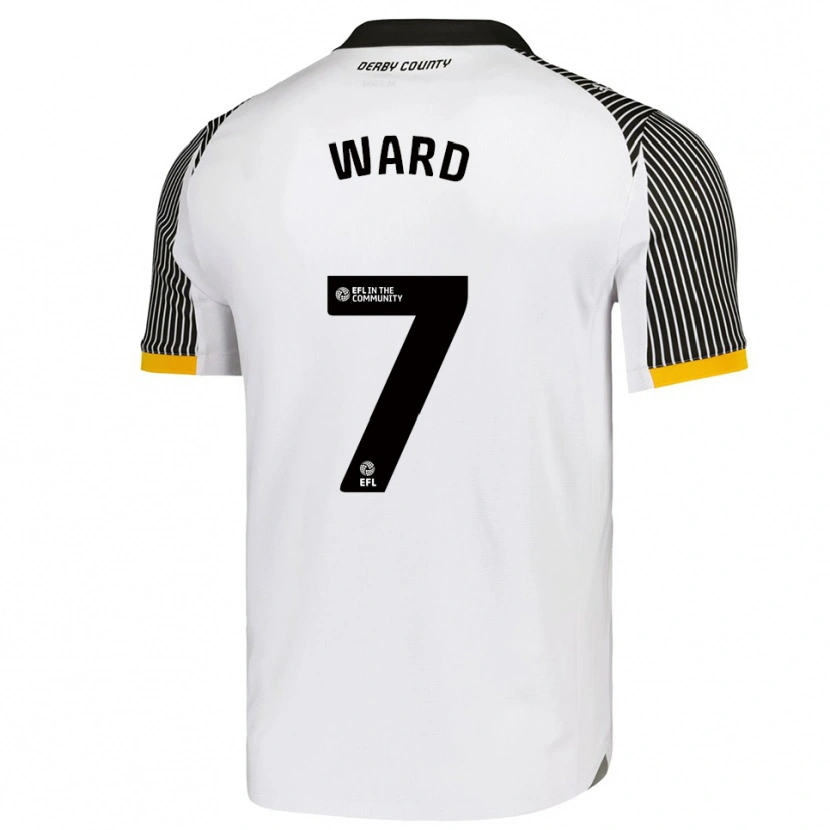 Danxen Damen James Ward #7 Weiß Schwarz Heimtrikot Trikot 2025/26 T-Shirt Österreich
