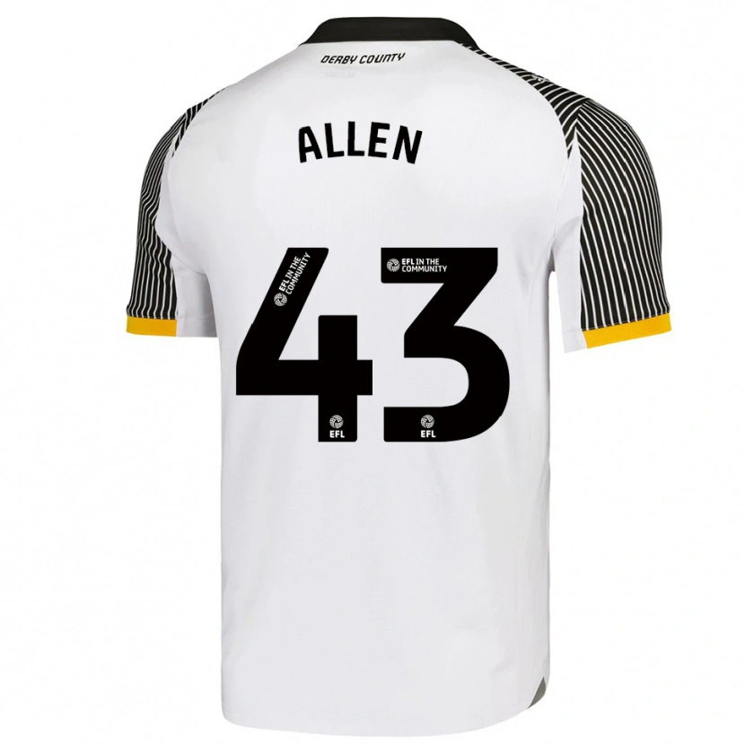 Danxen Damen Cruz Allen #43 Weiß Schwarz Heimtrikot Trikot 2025/26 T-Shirt Österreich