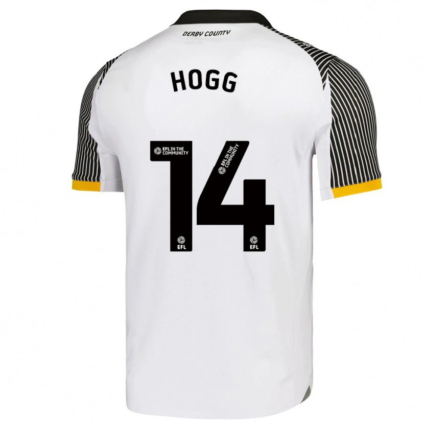 Danxen Damen Becky Hogg #14 Weiß Schwarz Heimtrikot Trikot 2025/26 T-Shirt Österreich