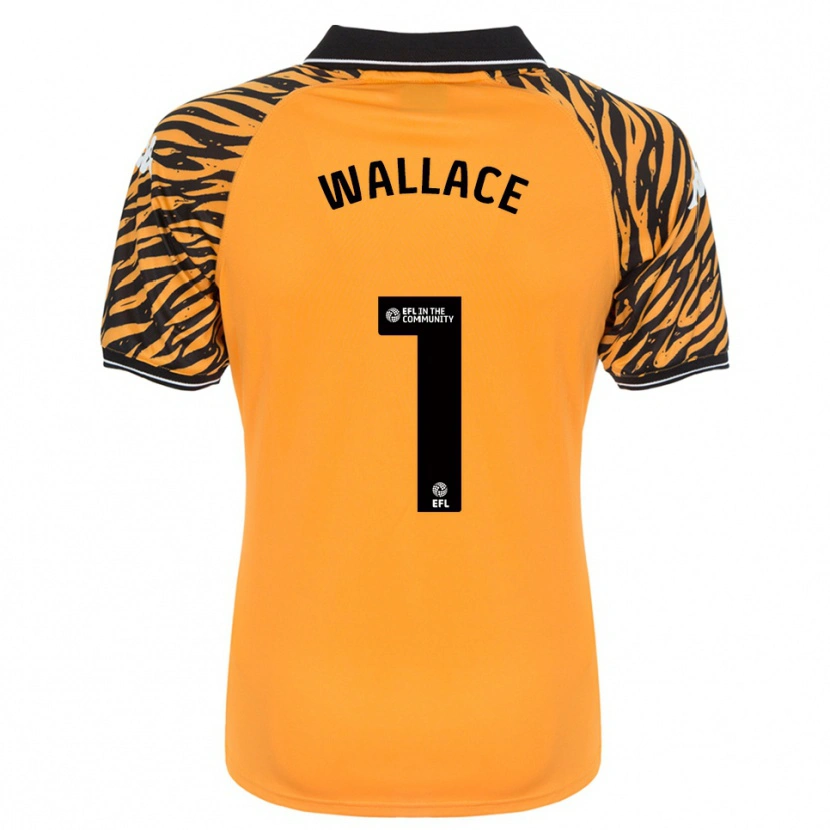 Danxen Damen Abbi Wallace #1 Orange Schwarz Heimtrikot Trikot 2025/26 T-Shirt Österreich