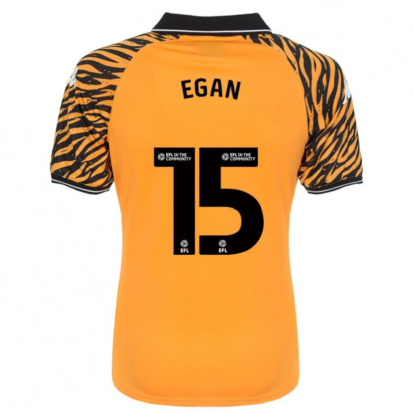 Danxen Damen John Egan #15 Orange Schwarz Heimtrikot Trikot 2025/26 T-Shirt Österreich