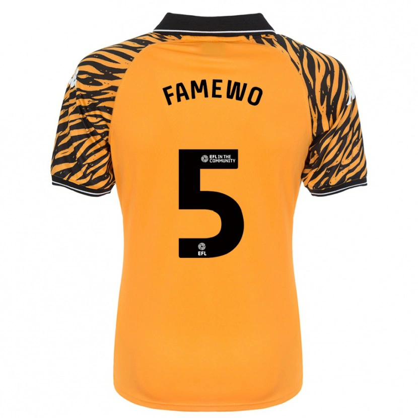 Danxen Damen Akin Famewo #5 Orange Schwarz Heimtrikot Trikot 2025/26 T-Shirt Österreich