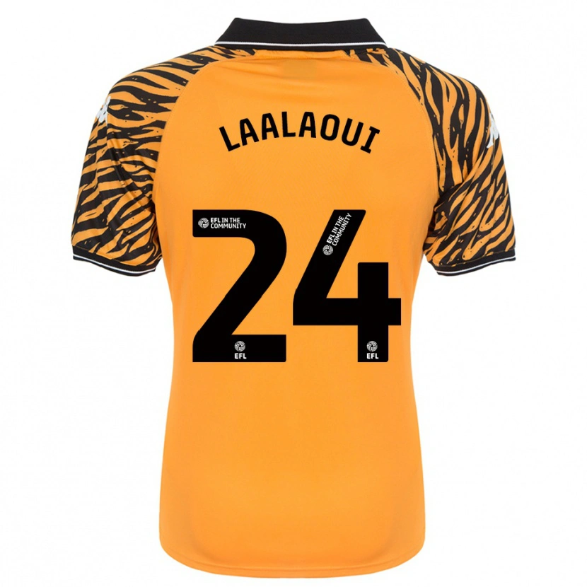 Danxen Damen Reda Laalaoui #24 Orange Schwarz Heimtrikot Trikot 2025/26 T-Shirt Österreich