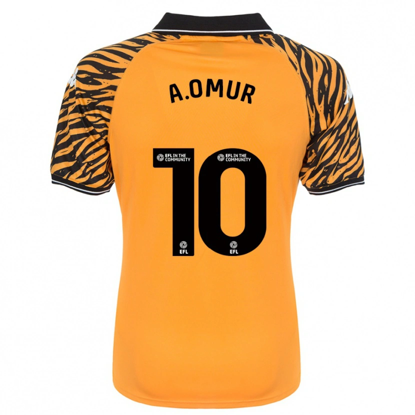 Danxen Damen Abdülkadir Ömür #10 Orange Schwarz Heimtrikot Trikot 2025/26 T-Shirt Österreich