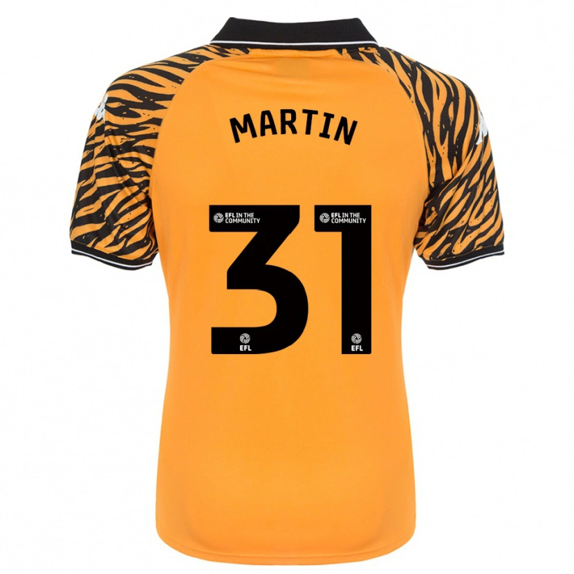 Danxen Damen Faith Martin #31 Orange Schwarz Heimtrikot Trikot 2025/26 T-Shirt Österreich