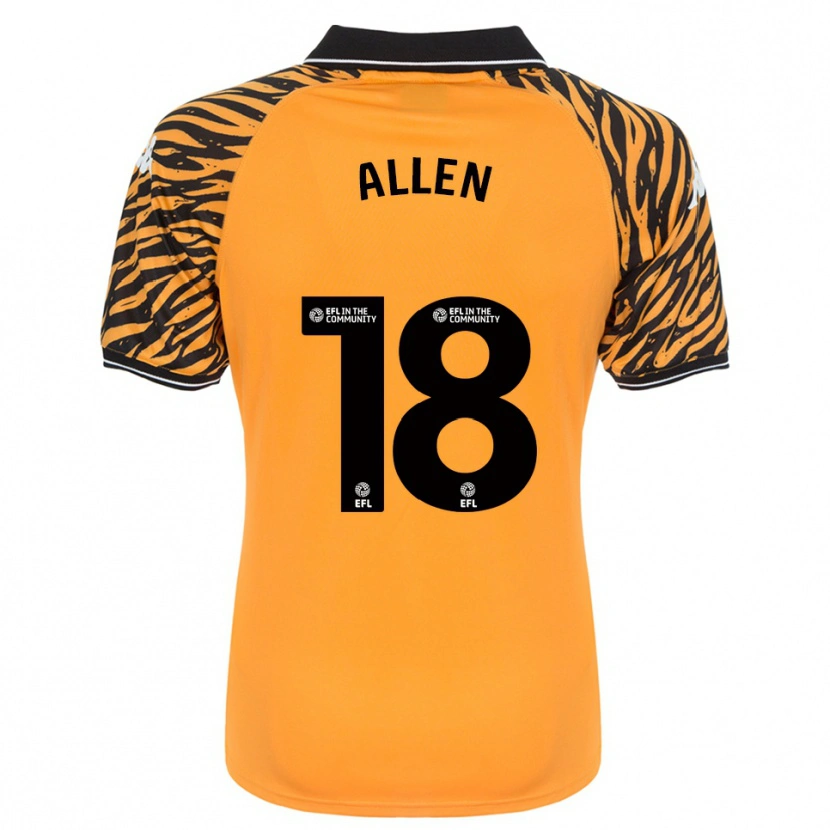 Danxen Damen Aaliyah Allen #18 Orange Schwarz Heimtrikot Trikot 2025/26 T-Shirt Österreich