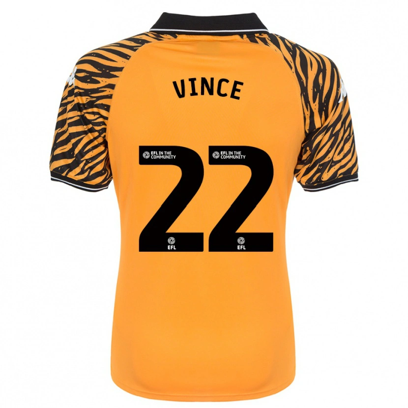 Danxen Damen Anna Vince #22 Orange Schwarz Heimtrikot Trikot 2025/26 T-Shirt Österreich