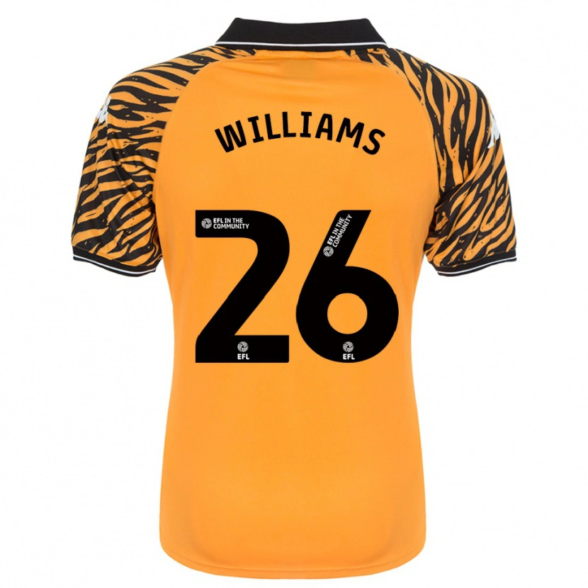 Danxen Damen Annabel Williams #26 Orange Schwarz Heimtrikot Trikot 2025/26 T-Shirt Österreich