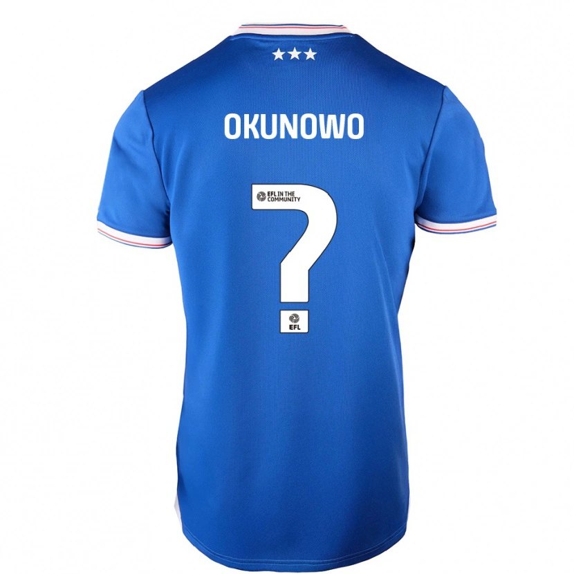 Danxen Damen Emmanuel Okunowo #0 Blau Weiß Heimtrikot Trikot 2025/26 T-Shirt Österreich