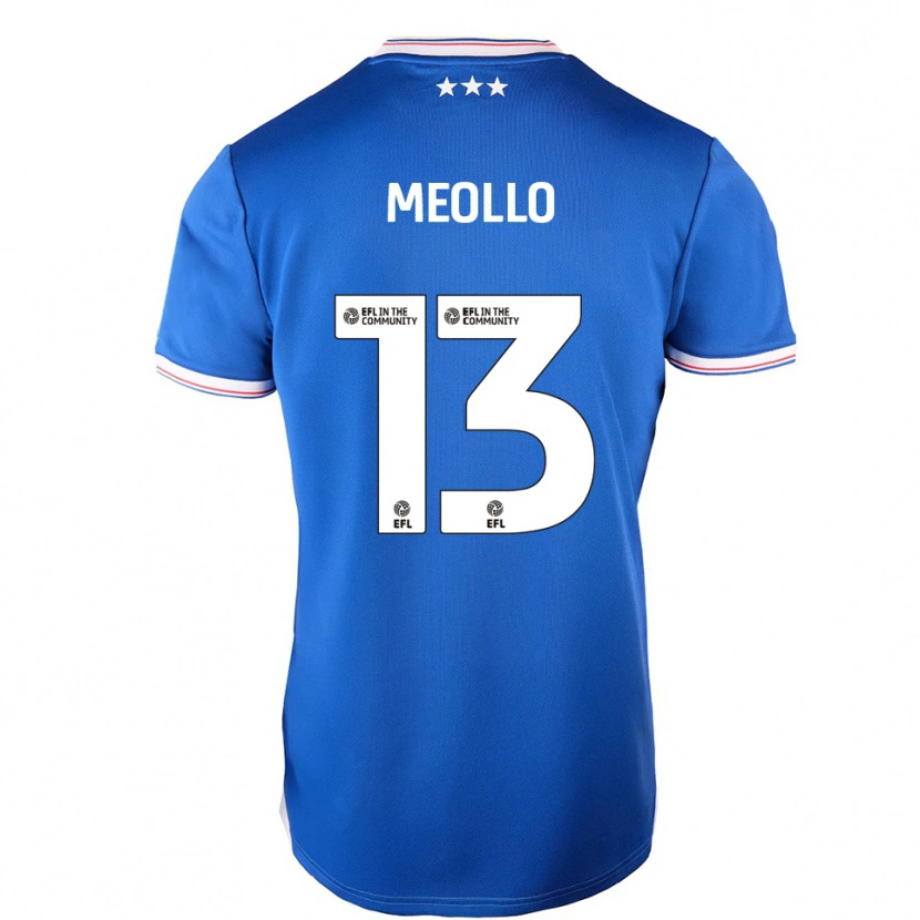 Danxen Damen Nina Meollo #13 Blau Weiß Heimtrikot Trikot 2025/26 T-Shirt Österreich