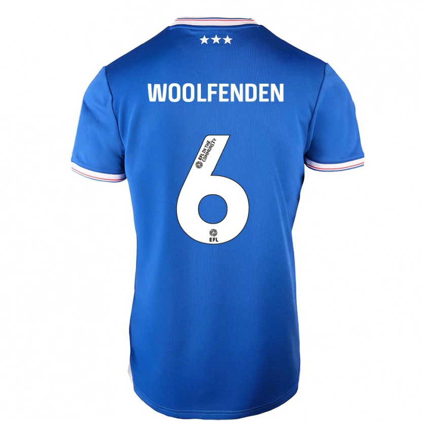 Danxen Damen Luke Woolfenden #6 Blau Weiß Heimtrikot Trikot 2025/26 T-Shirt Österreich