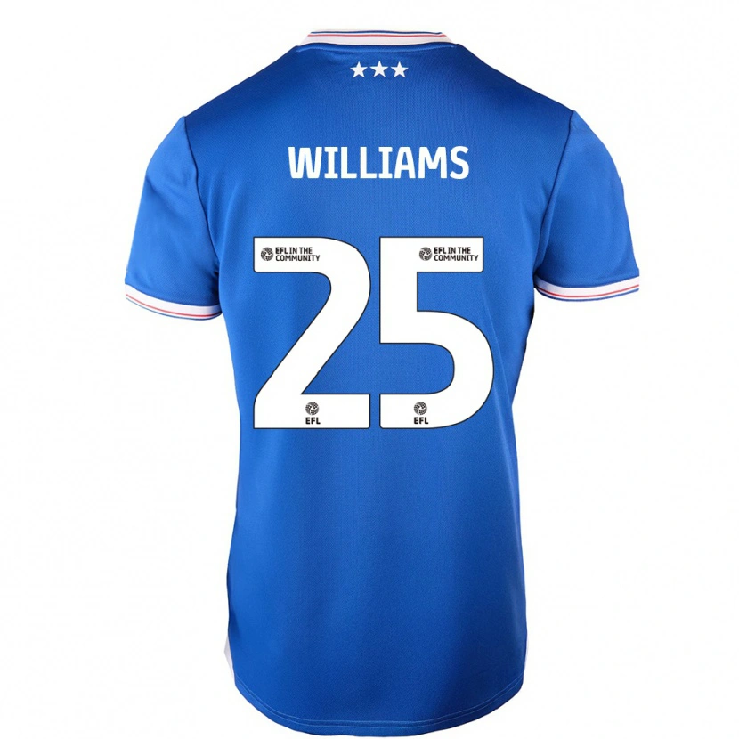 Danxen Damen Erin Williams #25 Blau Weiß Heimtrikot Trikot 2025/26 T-Shirt Österreich