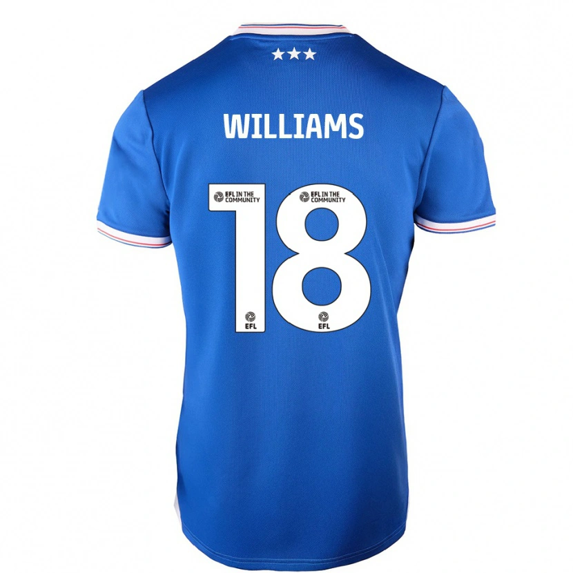 Danxen Damen Brandon Williams #18 Blau Weiß Heimtrikot Trikot 2025/26 T-Shirt Österreich
