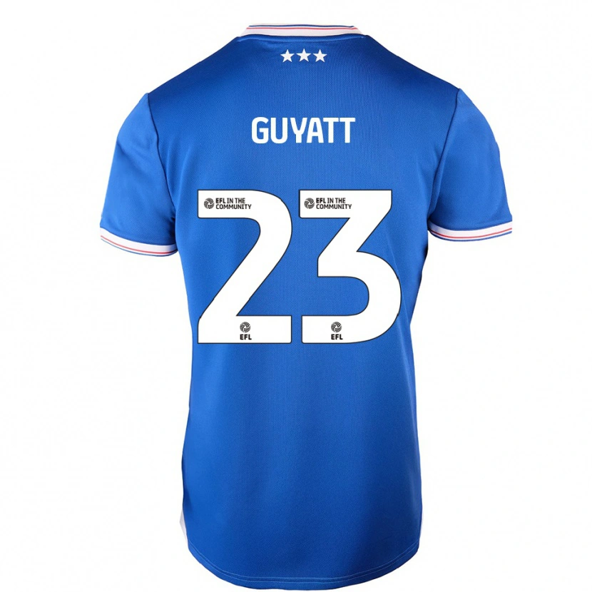 Danxen Damen Shauna Guyatt #23 Blau Weiß Heimtrikot Trikot 2025/26 T-Shirt Österreich