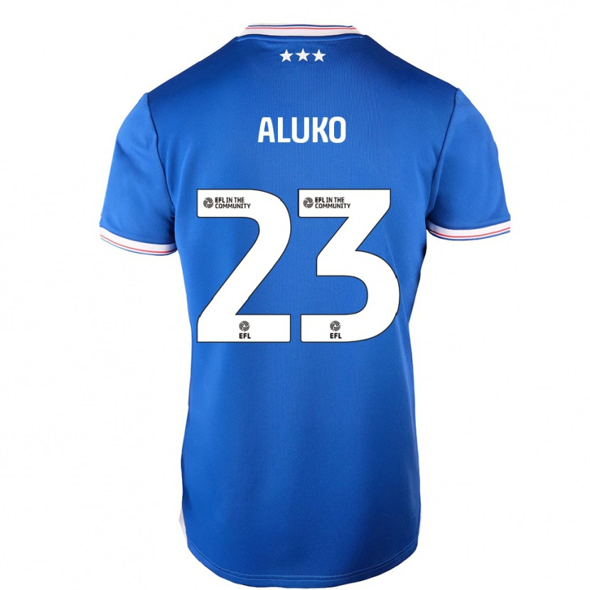 Danxen Damen Sone Aluko #23 Blau Weiß Heimtrikot Trikot 2025/26 T-Shirt Österreich