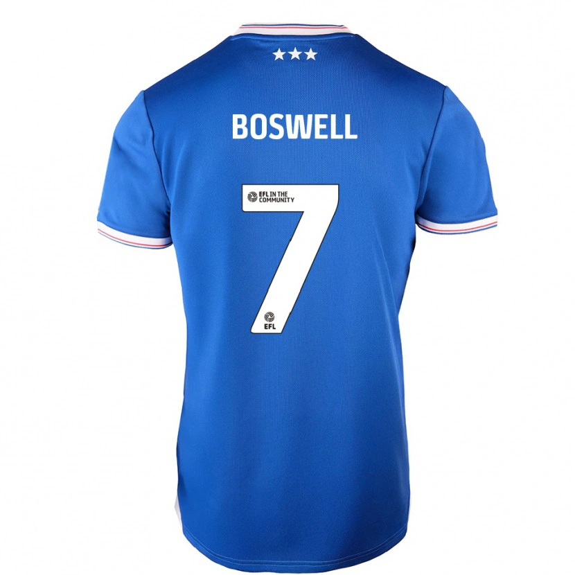 Danxen Damen Ashton Boswell #7 Blau Weiß Heimtrikot Trikot 2025/26 T-Shirt Österreich