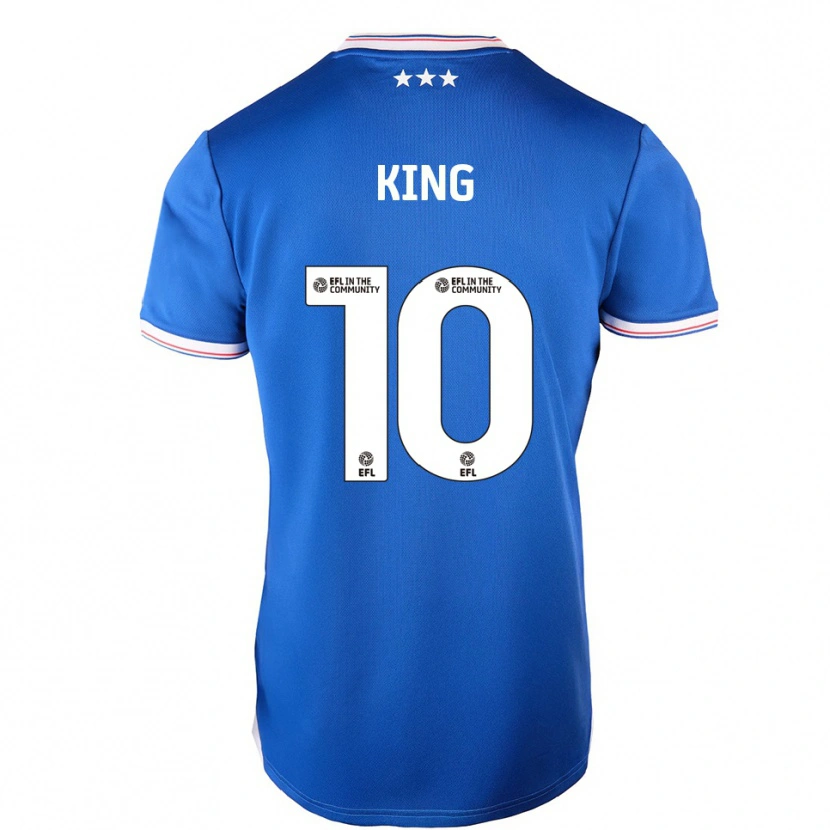 Danxen Damen Eloise King #10 Blau Weiß Heimtrikot Trikot 2025/26 T-Shirt Österreich