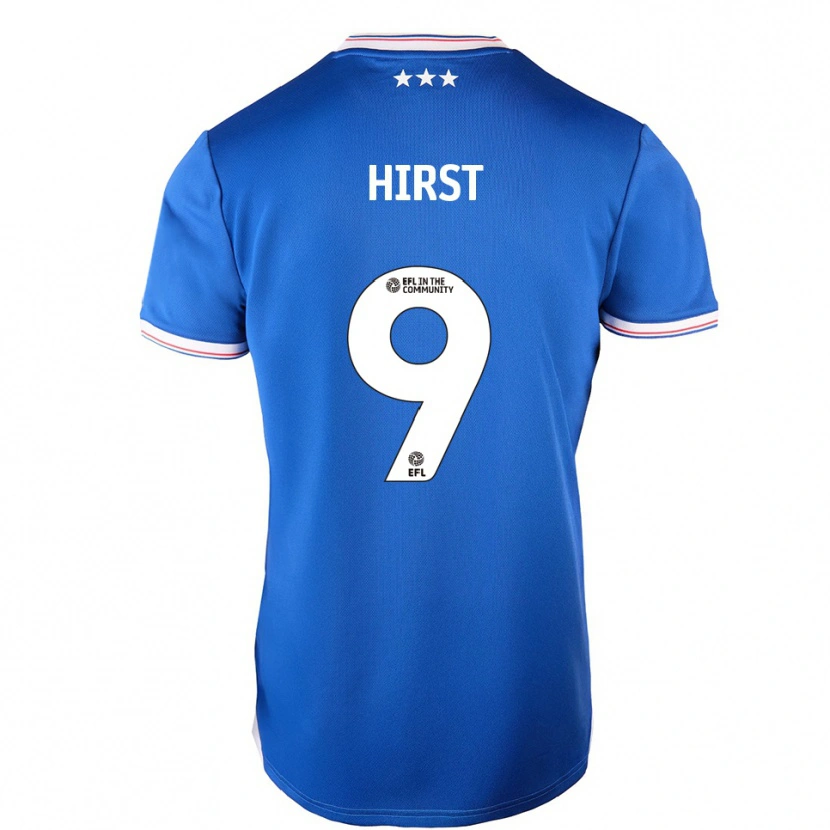 Danxen Damen George Hirst #9 Blau Weiß Heimtrikot Trikot 2025/26 T-Shirt Österreich