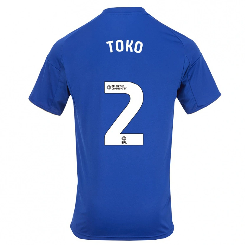 Danxen Damen Michael Toko #2 Blau Gold Heimtrikot Trikot 2025/26 T-Shirt Österreich