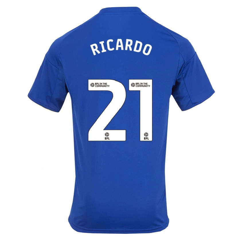 Danxen Damen Ricardo Pereira #21 Blau Gold Heimtrikot Trikot 2025/26 T-Shirt Österreich