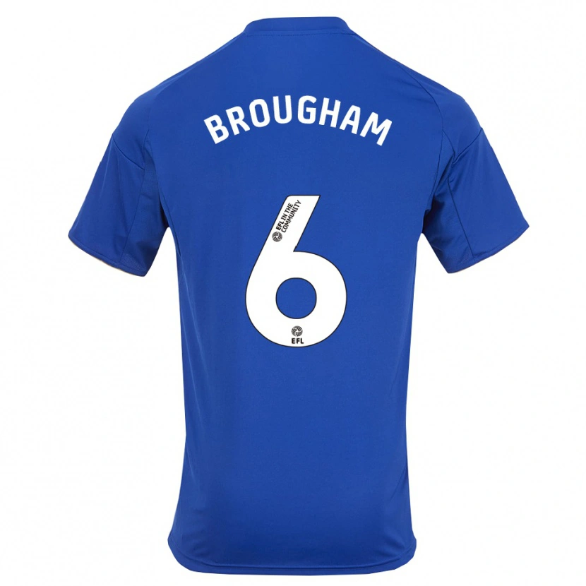 Danxen Damen Georgia Brougham #6 Blau Gold Heimtrikot Trikot 2025/26 T-Shirt Österreich