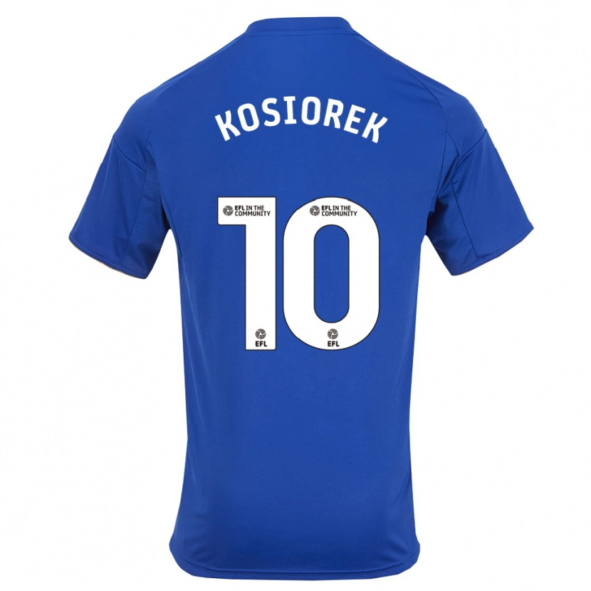 Danxen Damen Bartosz Kosiorek #10 Blau Gold Heimtrikot Trikot 2025/26 T-Shirt Österreich