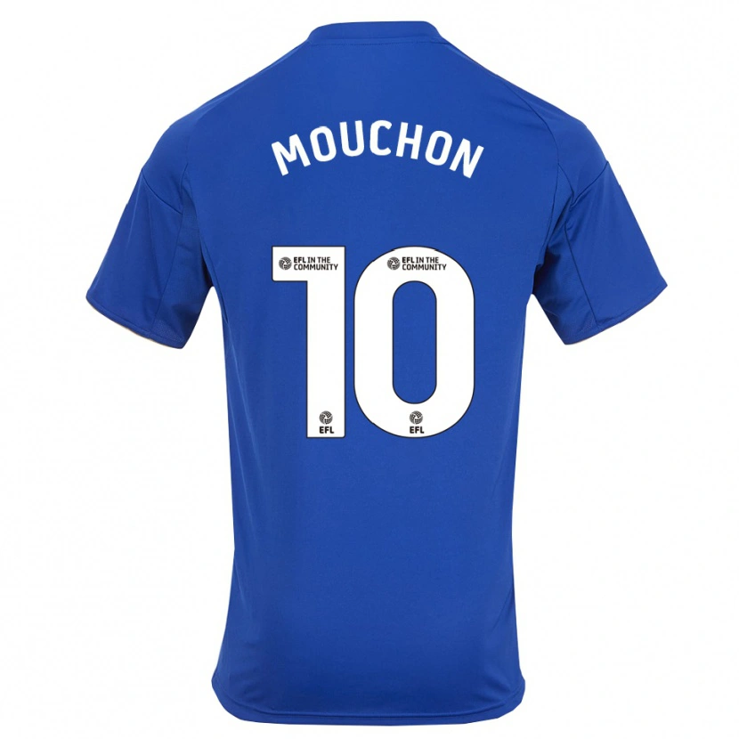 Danxen Damen Noémie Mouchon #10 Blau Gold Heimtrikot Trikot 2025/26 T-Shirt Österreich