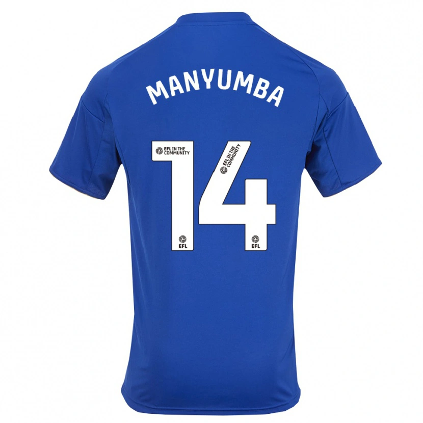 Danxen Damen Tinashe Manyumba #14 Blau Gold Heimtrikot Trikot 2025/26 T-Shirt Österreich
