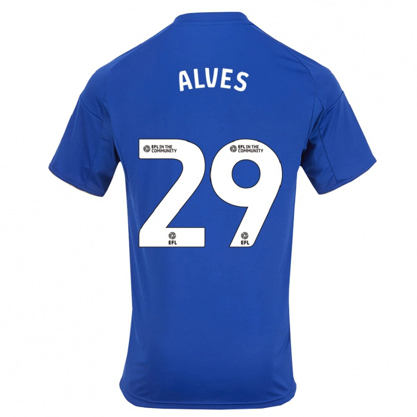 Danxen Damen Will Alves #29 Blau Gold Heimtrikot Trikot 2025/26 T-Shirt Österreich