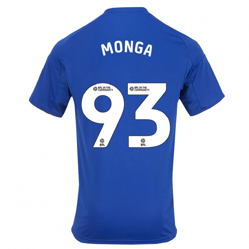 Danxen Damen Jeremy Monga #93 Blau Gold Heimtrikot Trikot 2025/26 T-Shirt Österreich