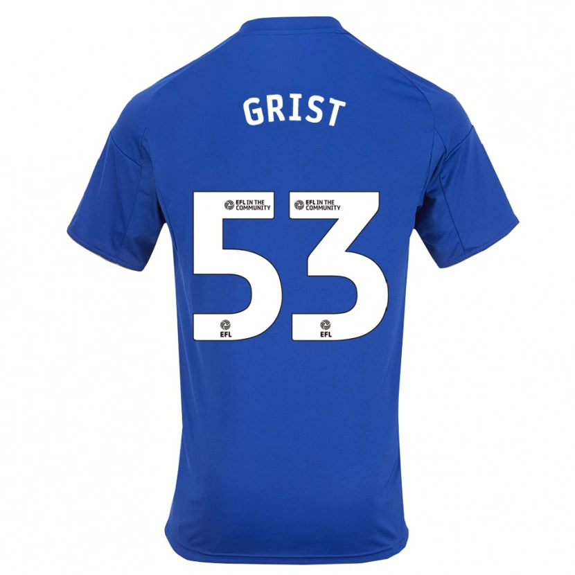 Danxen Damen Ben Grist #53 Blau Gold Heimtrikot Trikot 2025/26 T-Shirt Österreich