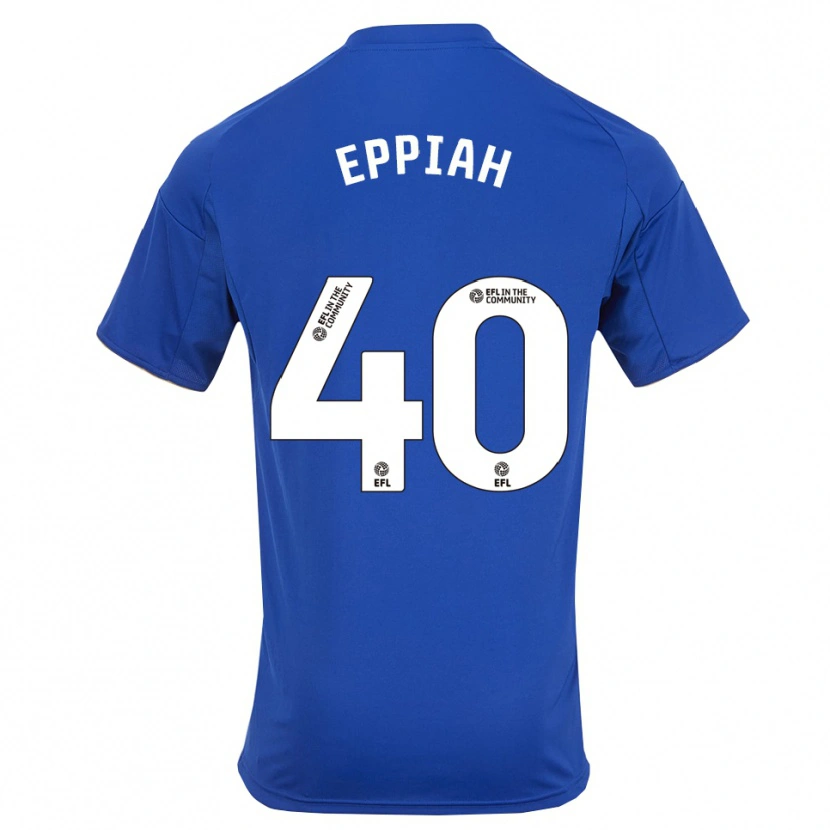 Danxen Damen Josh Eppiah #40 Blau Gold Heimtrikot Trikot 2025/26 T-Shirt Österreich
