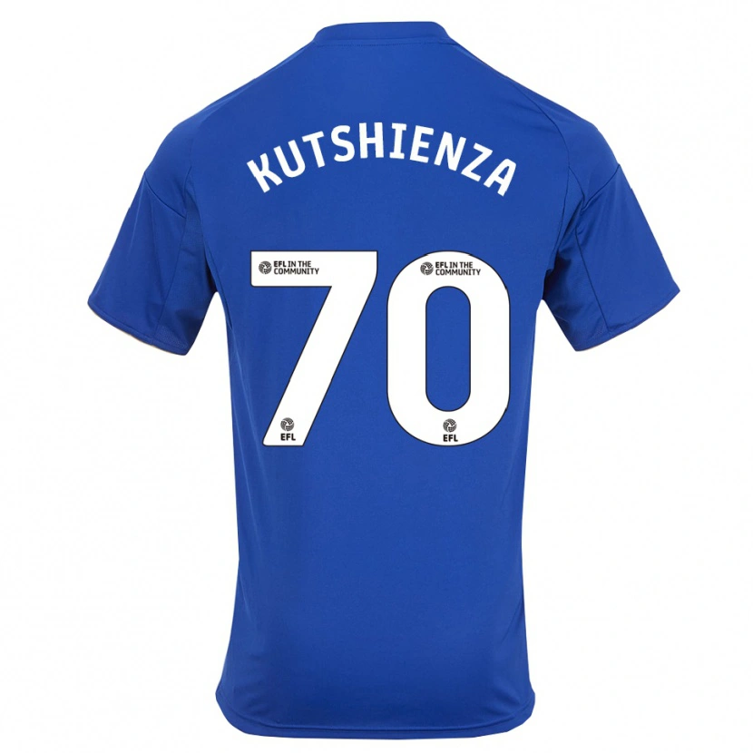 Danxen Damen Jesper Kutshienza #70 Blau Gold Heimtrikot Trikot 2025/26 T-Shirt Österreich