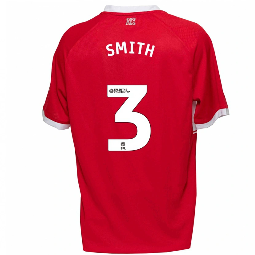 Danxen Damen Tyler Smith #3 Rot Weiß Heimtrikot Trikot 2025/26 T-Shirt Österreich