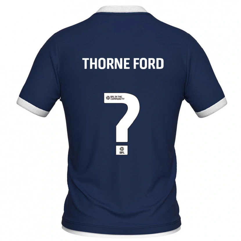 Danxen Damen Evie Thorne Ford #0 Marine Weiß Heimtrikot Trikot 2025/26 T-Shirt Österreich