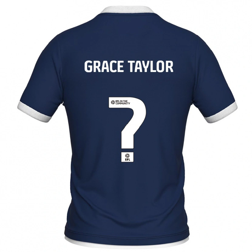 Danxen Damen Grace Taylor #0 Marine Weiß Heimtrikot Trikot 2025/26 T-Shirt Österreich