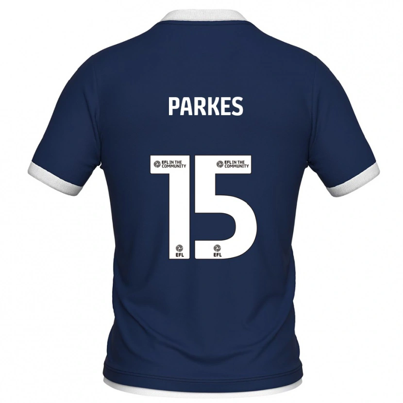 Danxen Damen Tristan Parkes #15 Marine Weiß Heimtrikot Trikot 2025/26 T-Shirt Österreich