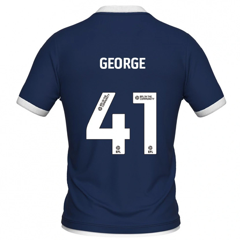 Danxen Damen George Evans #41 Marine Weiß Heimtrikot Trikot 2025/26 T-Shirt Österreich