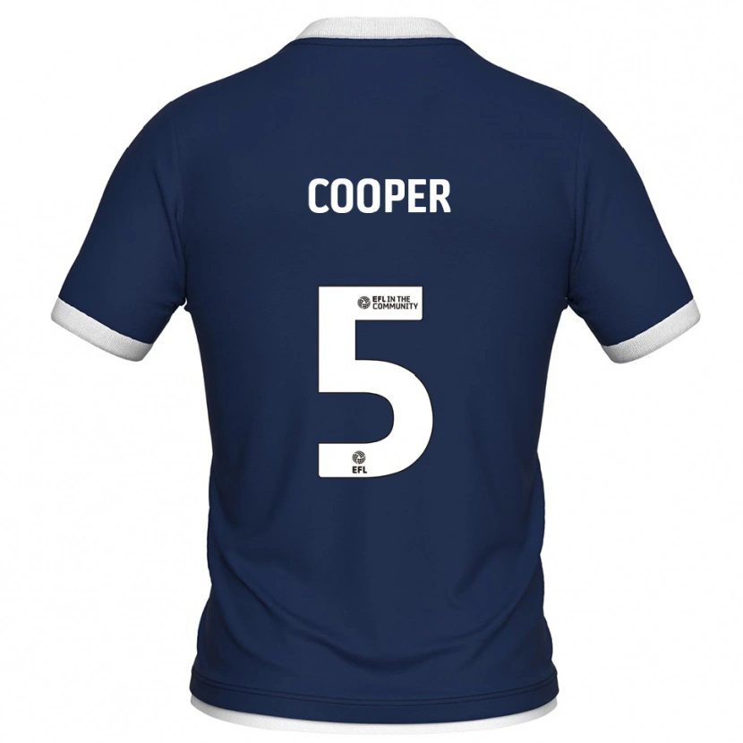 Danxen Damen Jake Cooper #5 Marine Weiß Heimtrikot Trikot 2025/26 T-Shirt Österreich